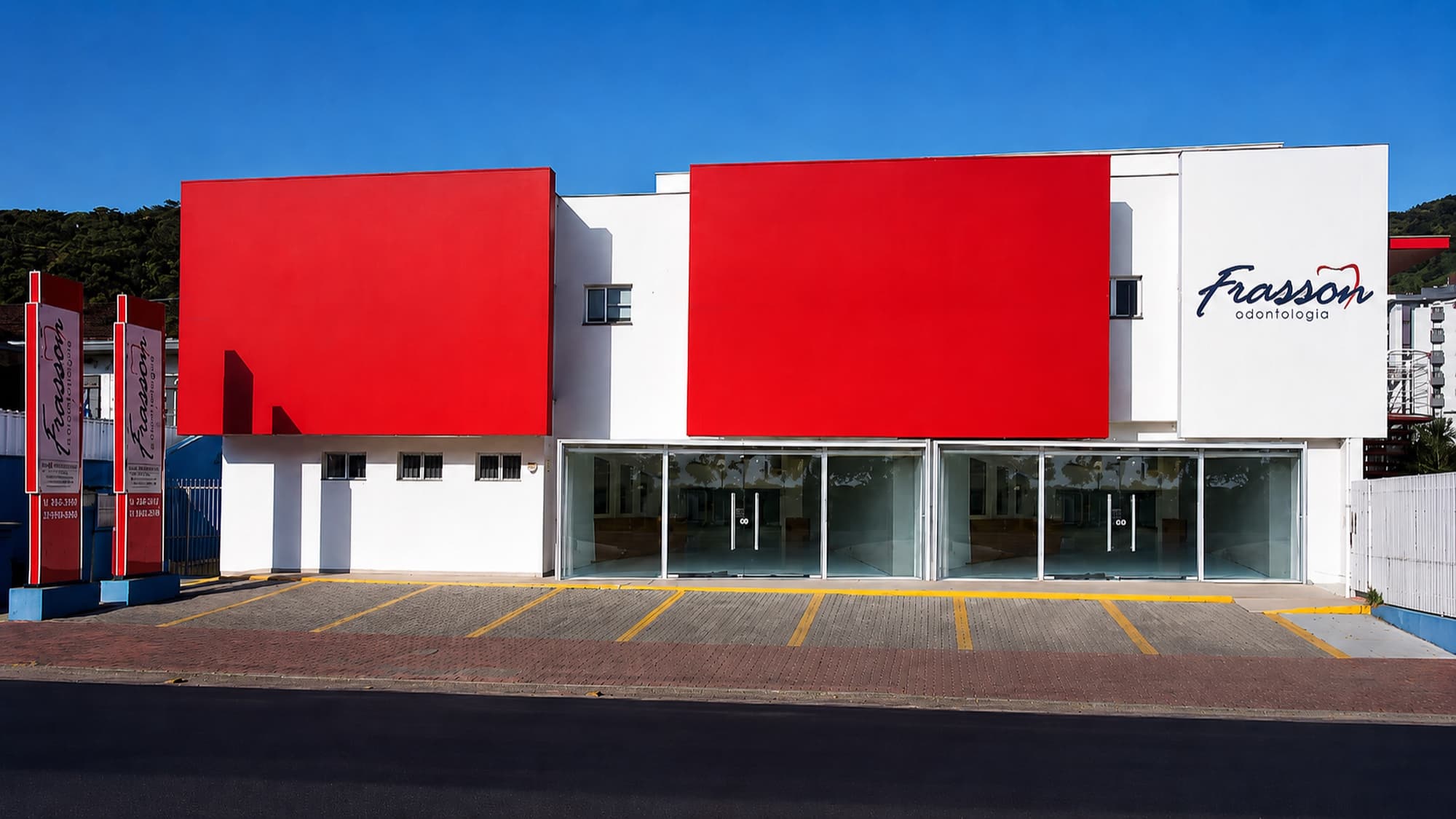 Fachada da Frasson Odontologia em Joinville